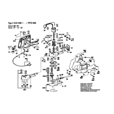 Bosch - PFZ 550