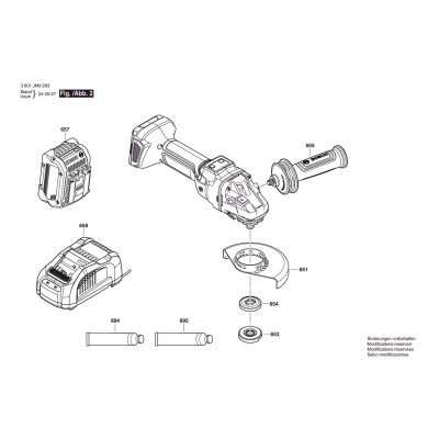 Bosch - GWS 18V-15 S