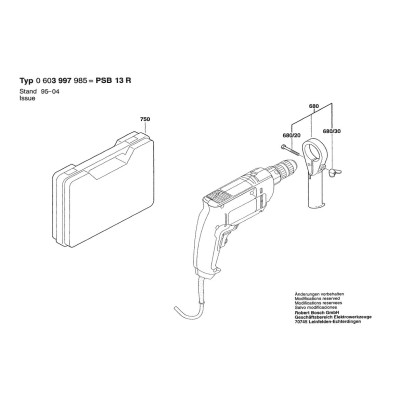 Bosch - PSB 13 R