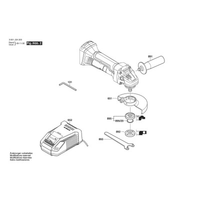 Bosch - GWS 18-125 V-LI