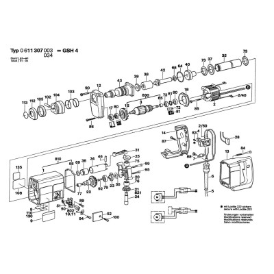 Bosch - GSH 4