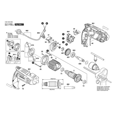 Bosch - GSB 16 RE
