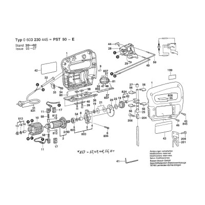 Bosch - PST 50-E