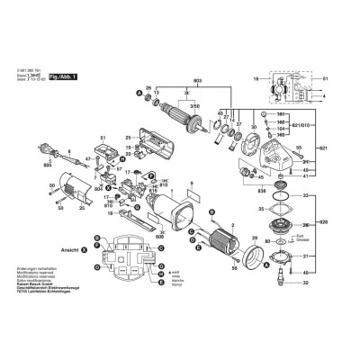 Bosch - GWS 10-125 C