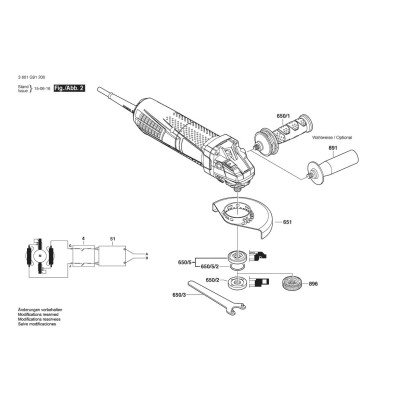 Bosch - GWS 9-125P