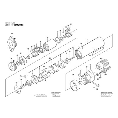 Bosch - 180W motor