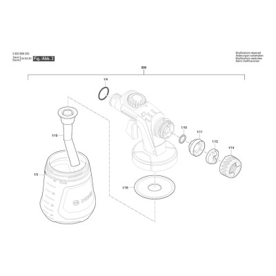 Bosch - AdvancedSpray 18V-500