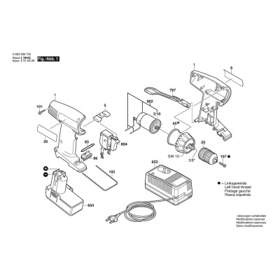 Bosch - PSR 7,2 VES-2