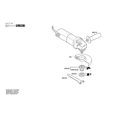 Bosch - GWS 780 C