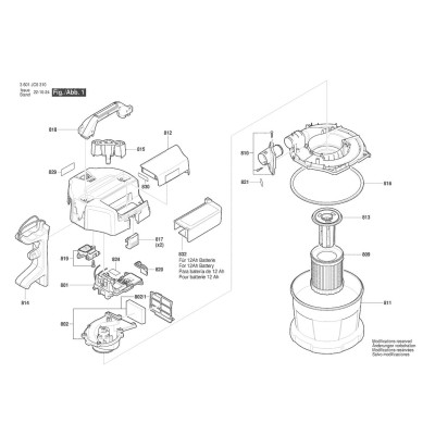 Bosch - GAS 18V-10