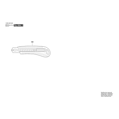 Bosch - Snap Off Knife