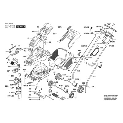 Bosch - ROTAK 40 GC (ERGOFLEX)