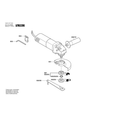 Bosch - GWS 850 C
