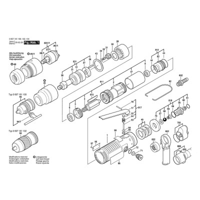Bosch - 400W str drill