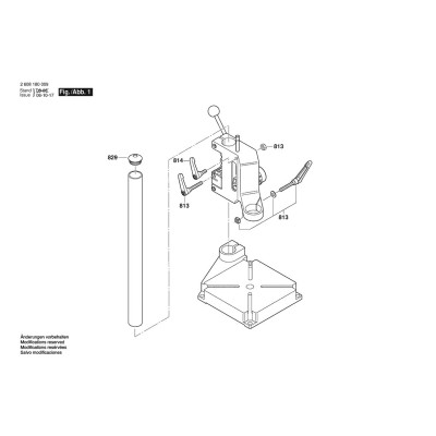 Bosch - BOHRSTAENDER