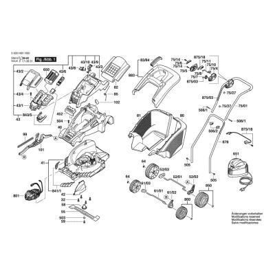 Bosch - ROTAK 43 Li