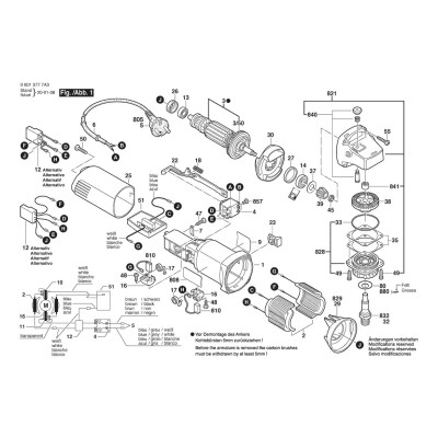 Bosch - GWS 850C