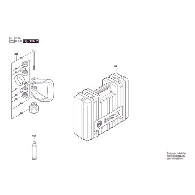 Bosch - GSH 501