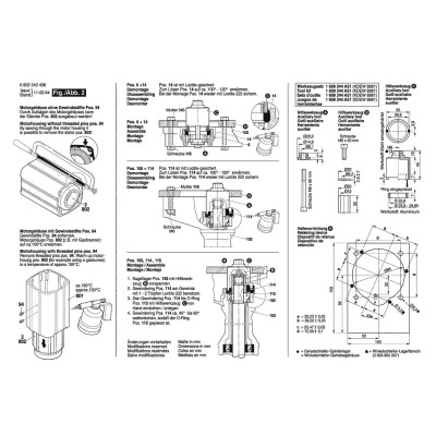 Bosch - HGS 85/100