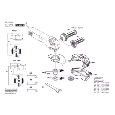 Bosch - GWS 14-125