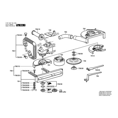 Bosch - ANGLE GRINDER