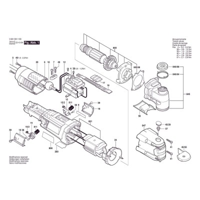 Bosch - UM 550 SLM