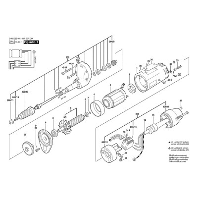 Bosch - Hf Straight Grinder