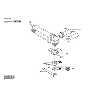 Bosch - PWS 10-125 CE BARE