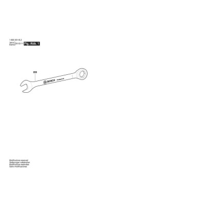 Bosch - PRO Spanner 13 mm