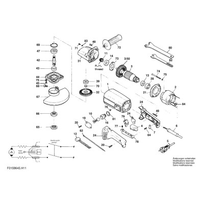 Bosch - ANGLE GRINDER