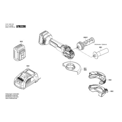 Bosch - GWX18V-10 SC