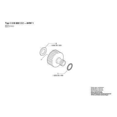 Bosch - AHW 1