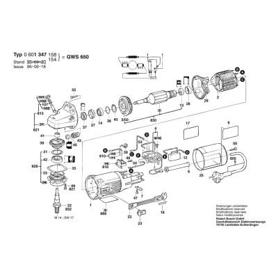 Bosch - GWS 650