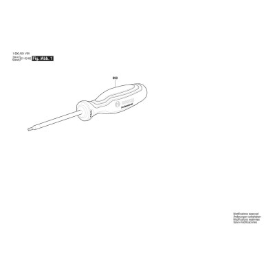 Bosch - Screwdriver TX10x75