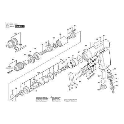 Bosch - 180W drill