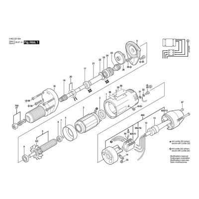 Bosch - Hf Straight Grinder