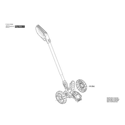 Bosch - Adv-shear 18V-10 Pole