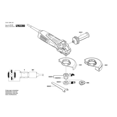 Bosch - GWS 17-125 INOX