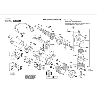 Bosch - GWS 8-100 CE