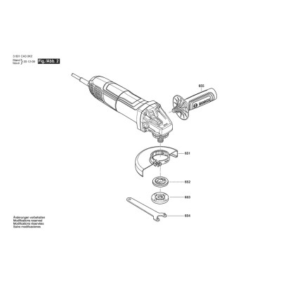 Bosch - GWS 700
