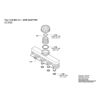 Bosch - AHW QUATTRO