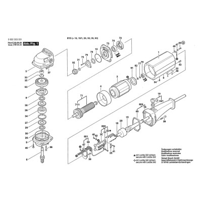 Bosch - Hf-Angle Grinder