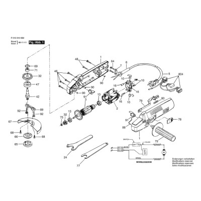 Bosch - ANGLE GRINDER