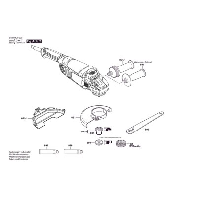 Bosch - GWS 2200