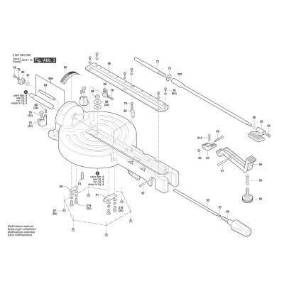 Bosch - GCM 254 D