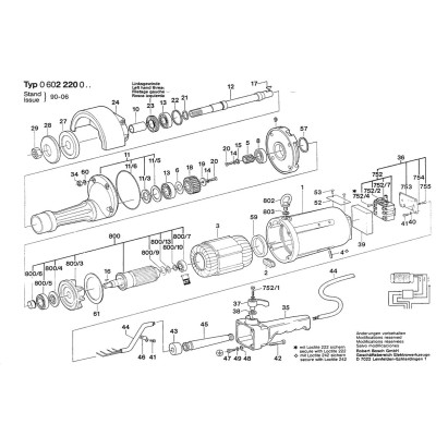 Bosch - Hf Straight Grinder