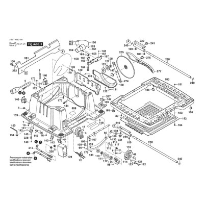 Bosch - GTS 10 XC