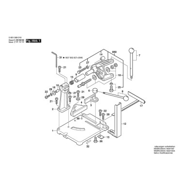 Bosch - GWS TR STAENDER