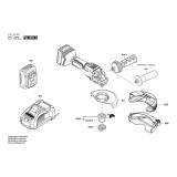 Bosch - GWS 18V-15 PSC