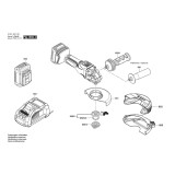 Bosch - GWS 18V-15 SC